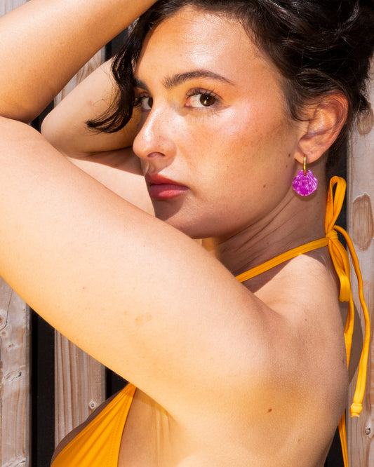 Boucles d'oreilles BABY MERMAID - Açaí -