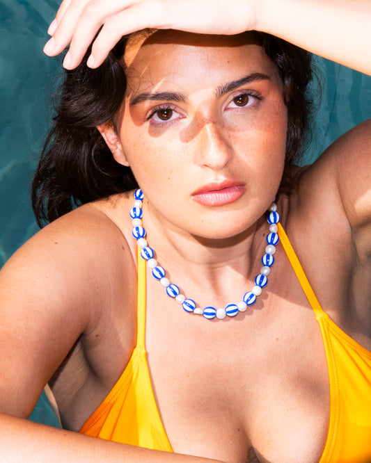 NECKLACE - DOLCE VITA - BLUE -