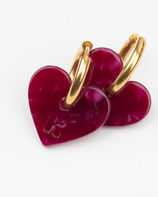 Boucles d'oreilles LOVA LOVA - Cerise -