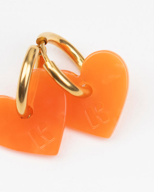 Boucles d'oreilles LOVA LOVA - Orange -