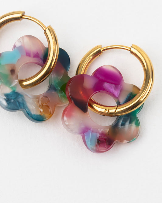 Boucles d'oreilles BABY FLEURETTE - Confettis -