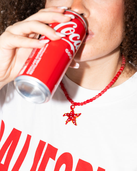 Collier STELLAR SHELLS - Rouge - DROP #3