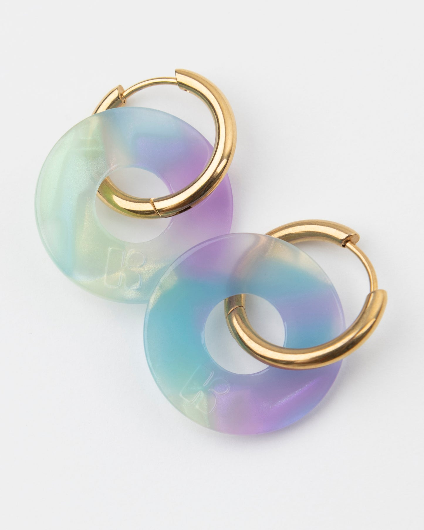 Boucles d'oreilles DONUTS - Sirène -