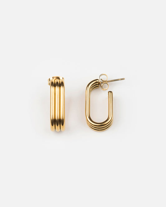 Boucles d'oreilles RAYON - Doré -