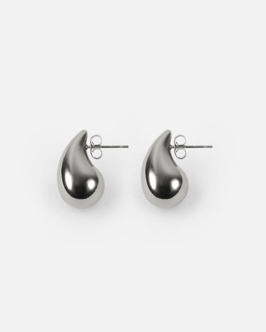 Boucles d'oreilles Mini GOUTTELETTE - Argenté -