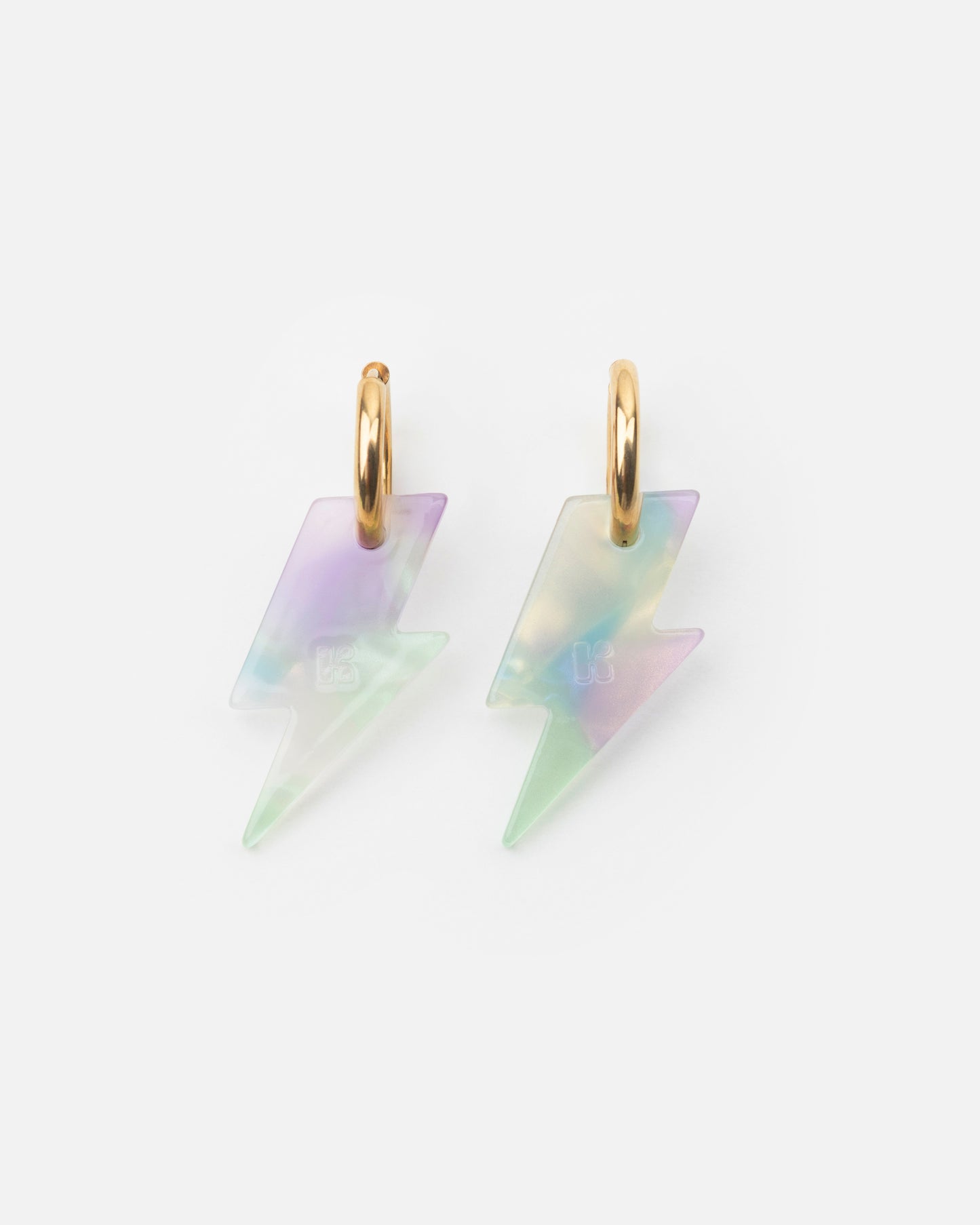 Boucles d'oreilles ÉCLAIR - Sirène -