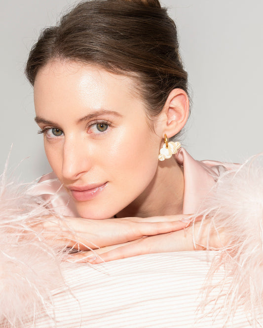 Boucles d'oreilles NUAGE - Nude -