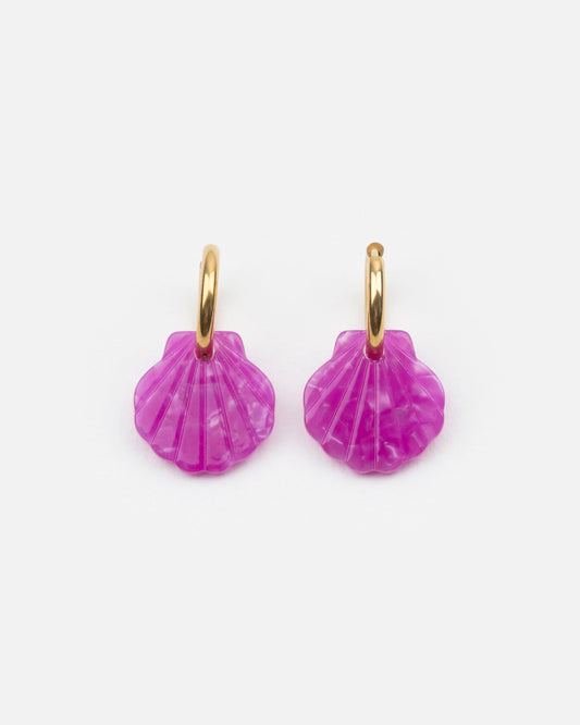 Boucles d'oreilles BABY MERMAID - Açaí -