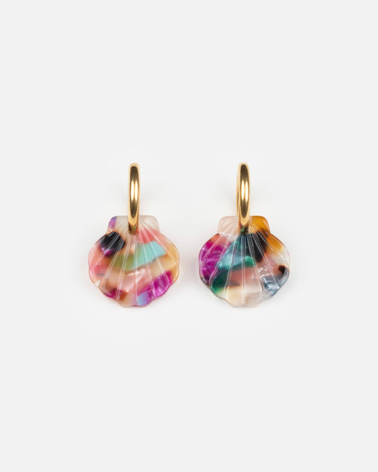 Boucles d'oreilles BABY MERMAID - Confettis -