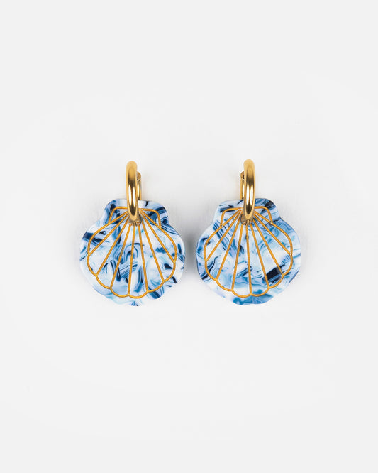 Boucles d'oreilles BABY MERMAID Doré - Athènes -