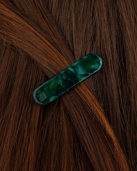 Barrette ARRONDIE - Vert -