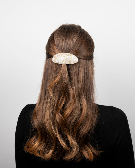 BARRETTE Ovale - NUDE -