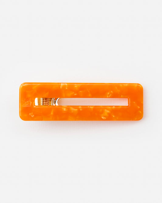 Barrette RECTANGLE - Clémentine -