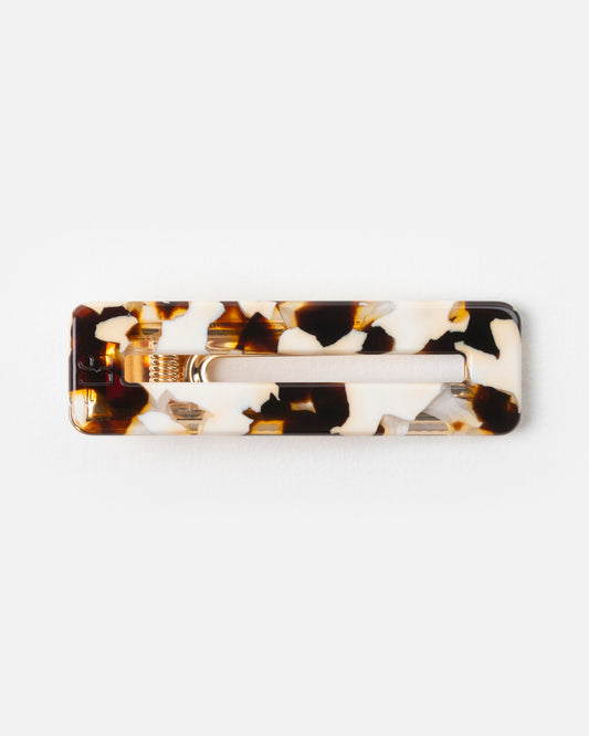 Barrette RECTANGLE - Latte -
