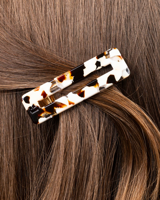 Barrette RECTANGLE - Latte -