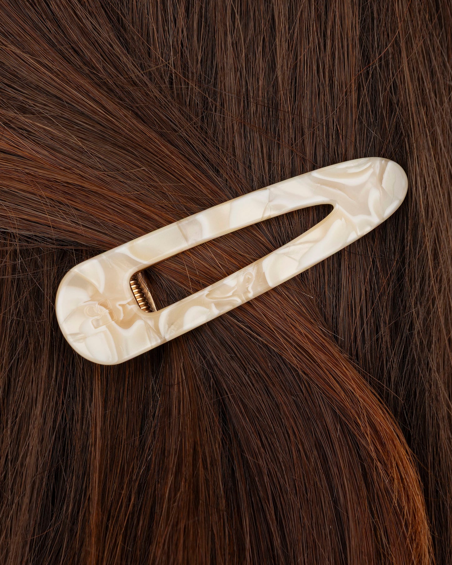 Barrette TRIANGLE - Nude -