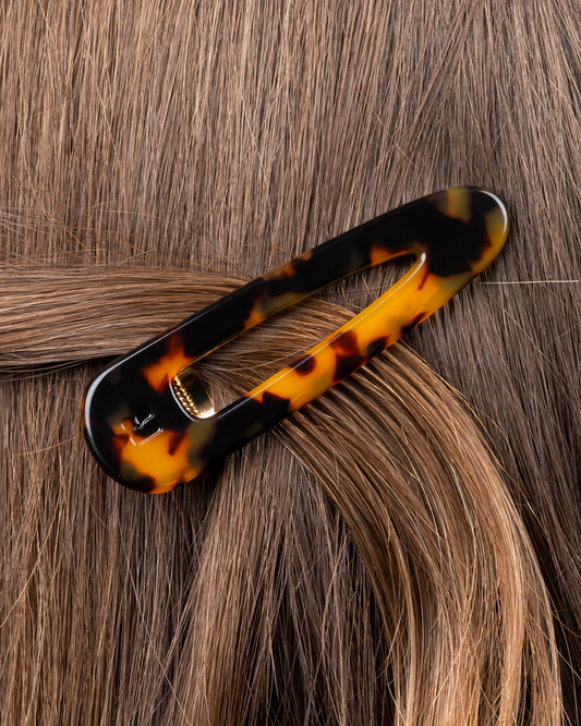 Barrette TRIANGLE - Écaille -