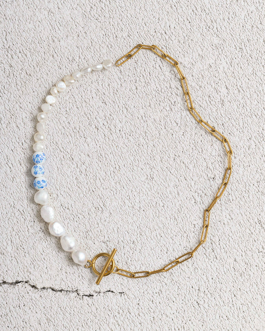 Collier NUAGE - Bleu -