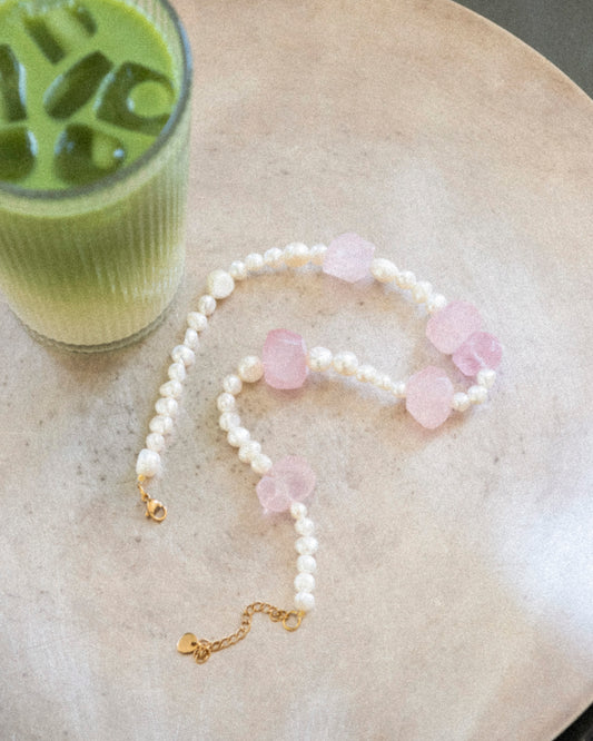 Collier HOLISTIC - QUARTZ ROSE #2 - DROP #5
