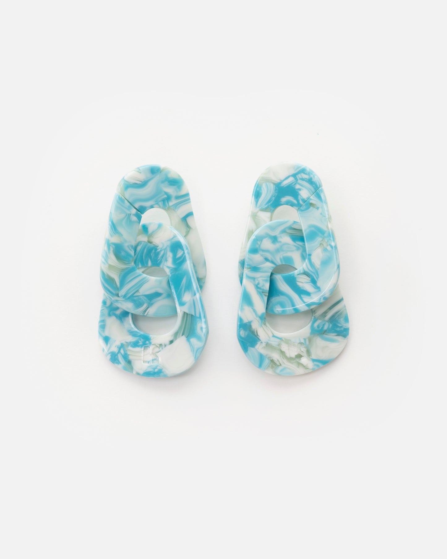 Boucles d'oreilles MAILLON - Turquoise -