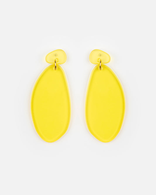 Boucles d'oreilles OVÉ - Jaune -