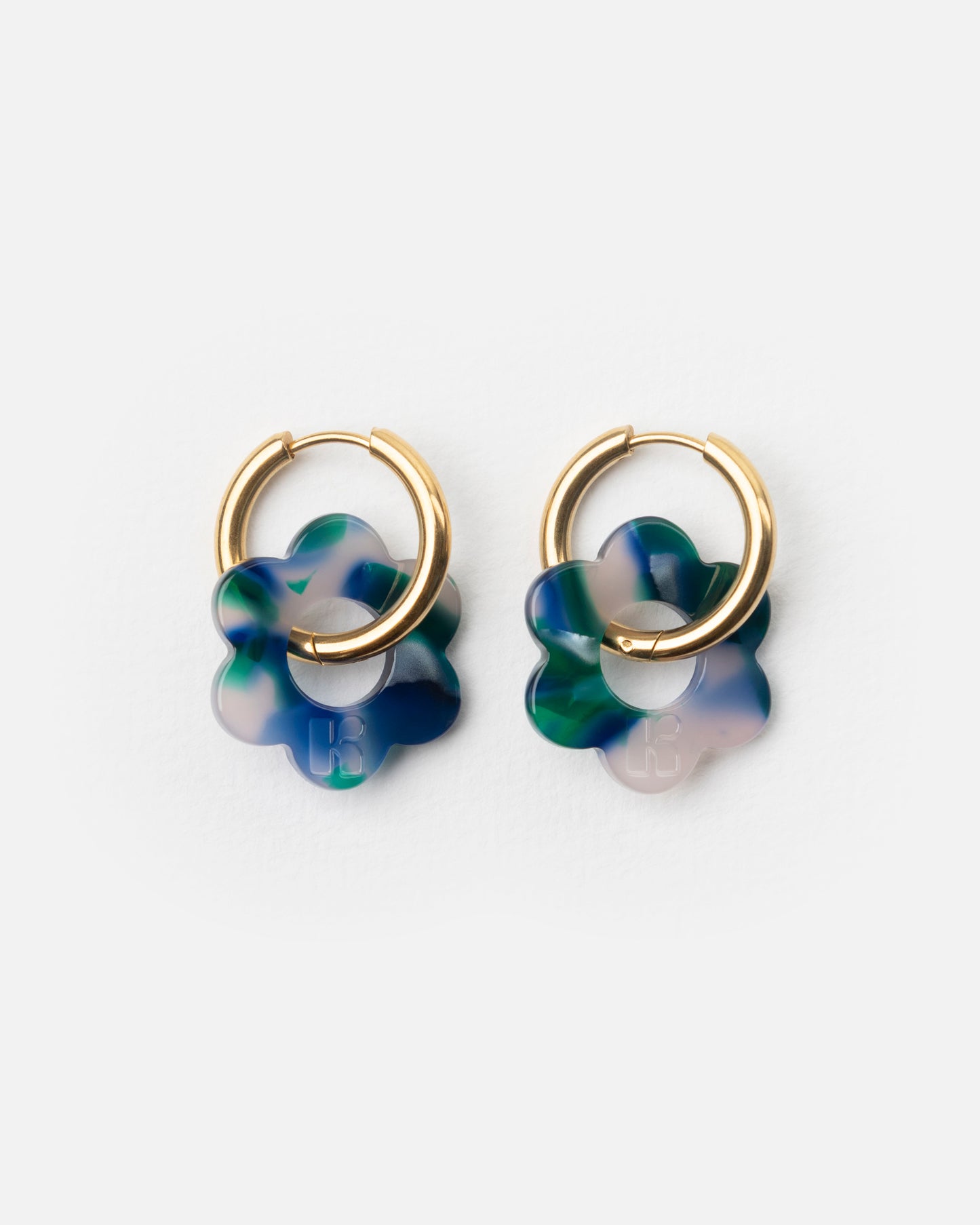Boucles d'oreilles BABY FLEURETTE - Verde -