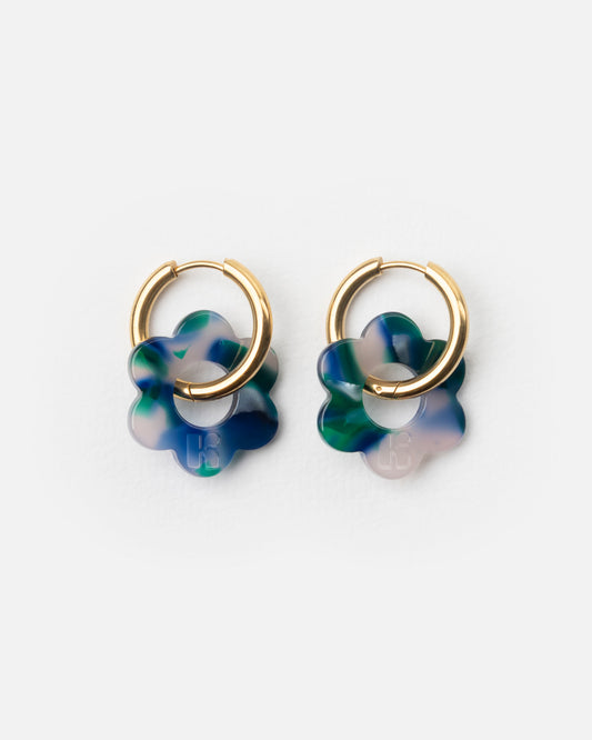 Boucles d'oreilles BABY FLEURETTE - Verde -