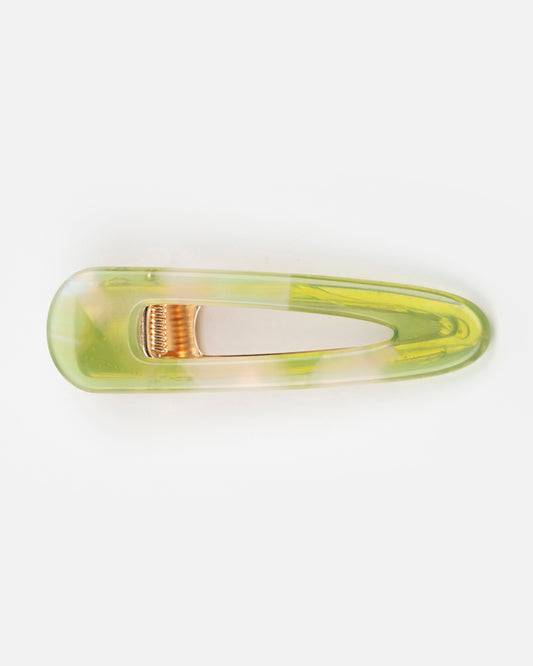 Barrette TRIANGLE - Pomme -