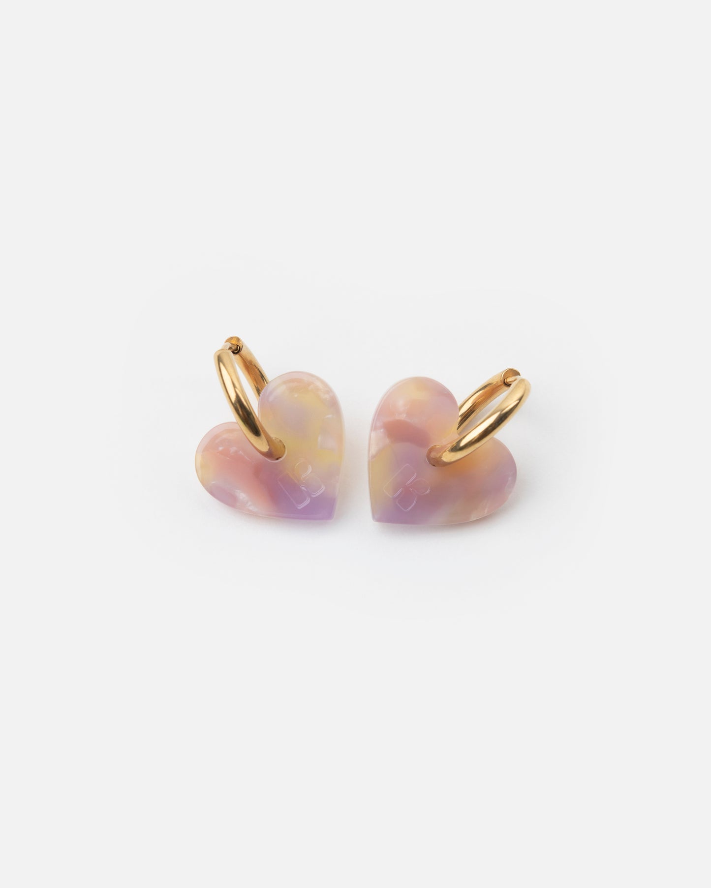 Boucles d'oreilles LOVA LOVA - Rose Orangé -