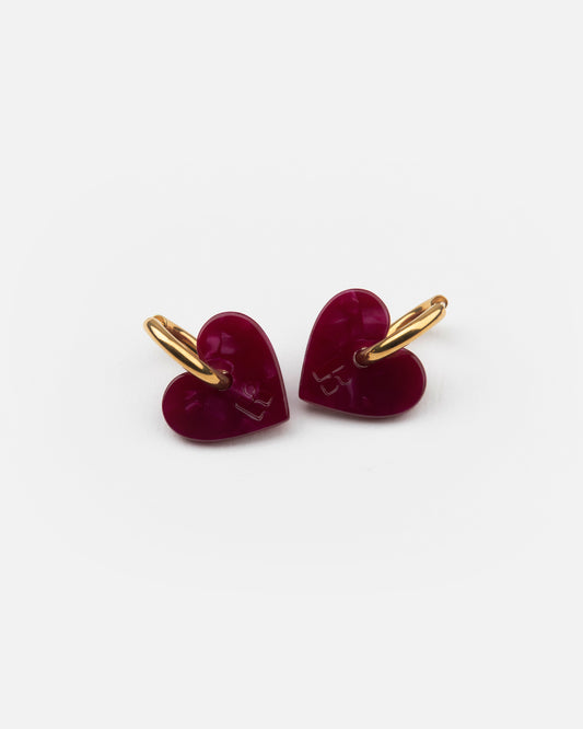Boucles d'oreilles LOVA LOVA - Cerise -