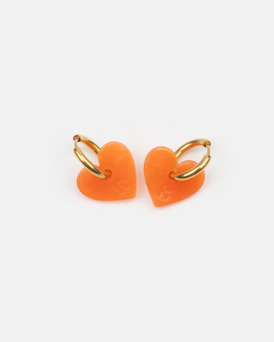 Boucles d'oreilles LOVA LOVA - Orange -