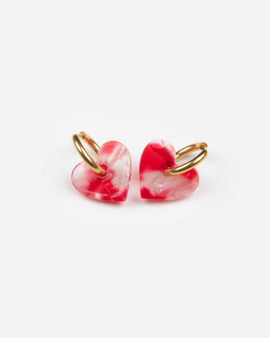 Boucles d'oreilles LOVA LOVA - Rouge -