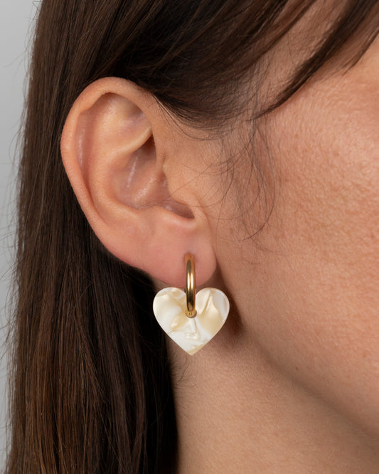 Boucles d'oreilles LOVA LOVA - Nude -