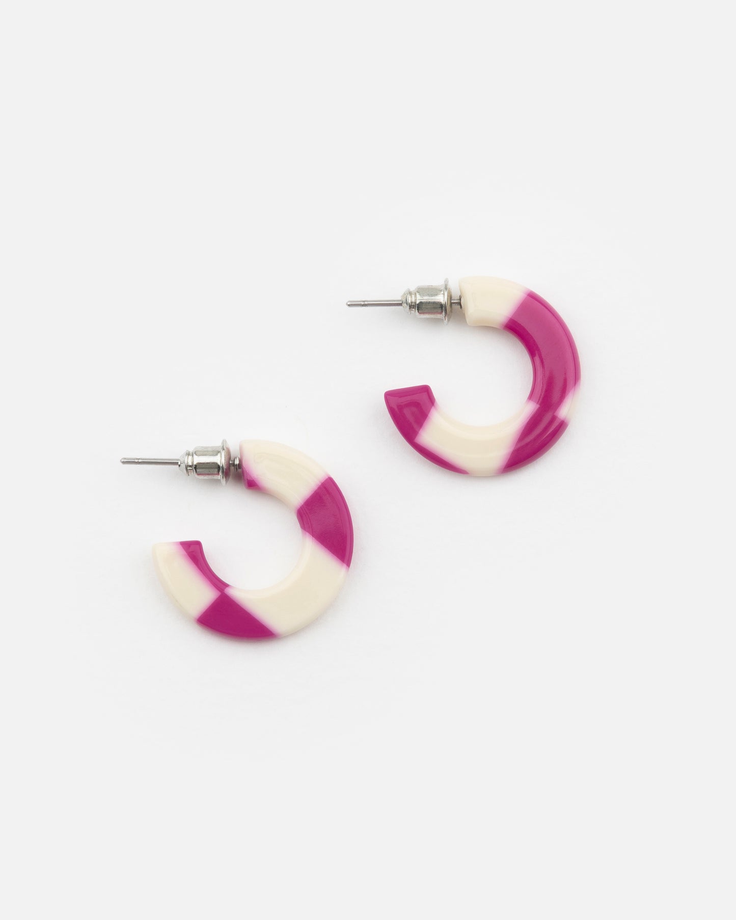 Boucles d'oreilles OSAKA - Carreaux -