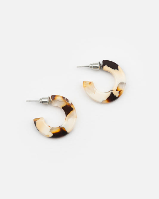 Boucles d'oreilles OSAKA - Latte -