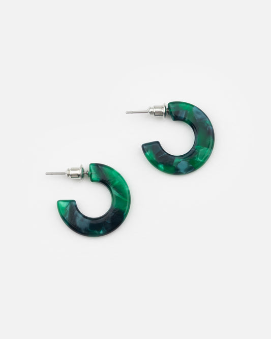 Boucles d'oreilles OSAKA - Vertes -