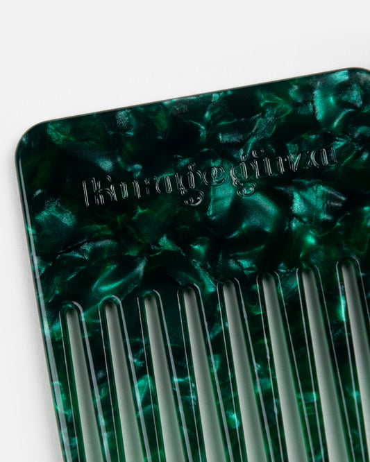 PEIGNE ANÉMONE - VERT -