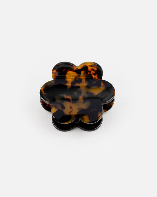 Pince à cheveux FLEURETTE - Écaille -