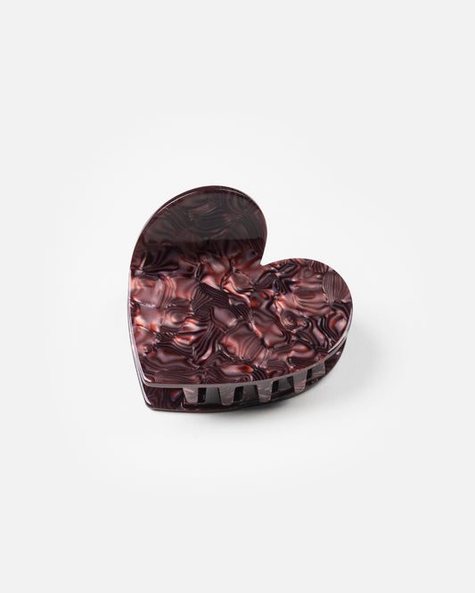 Pince à cheveux LOVA - Lie de vin -