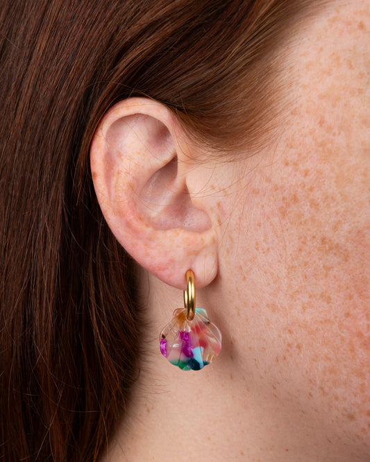 Boucles d'oreilles BABY MERMAID - Confettis -