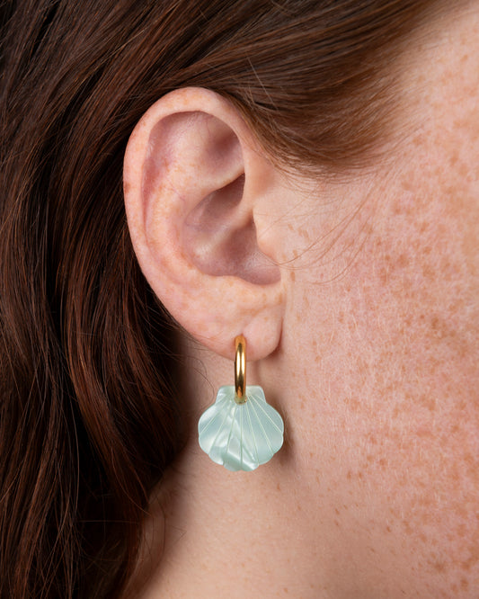 Boucles d'oreilles BABY MERMAID - Turquoise -