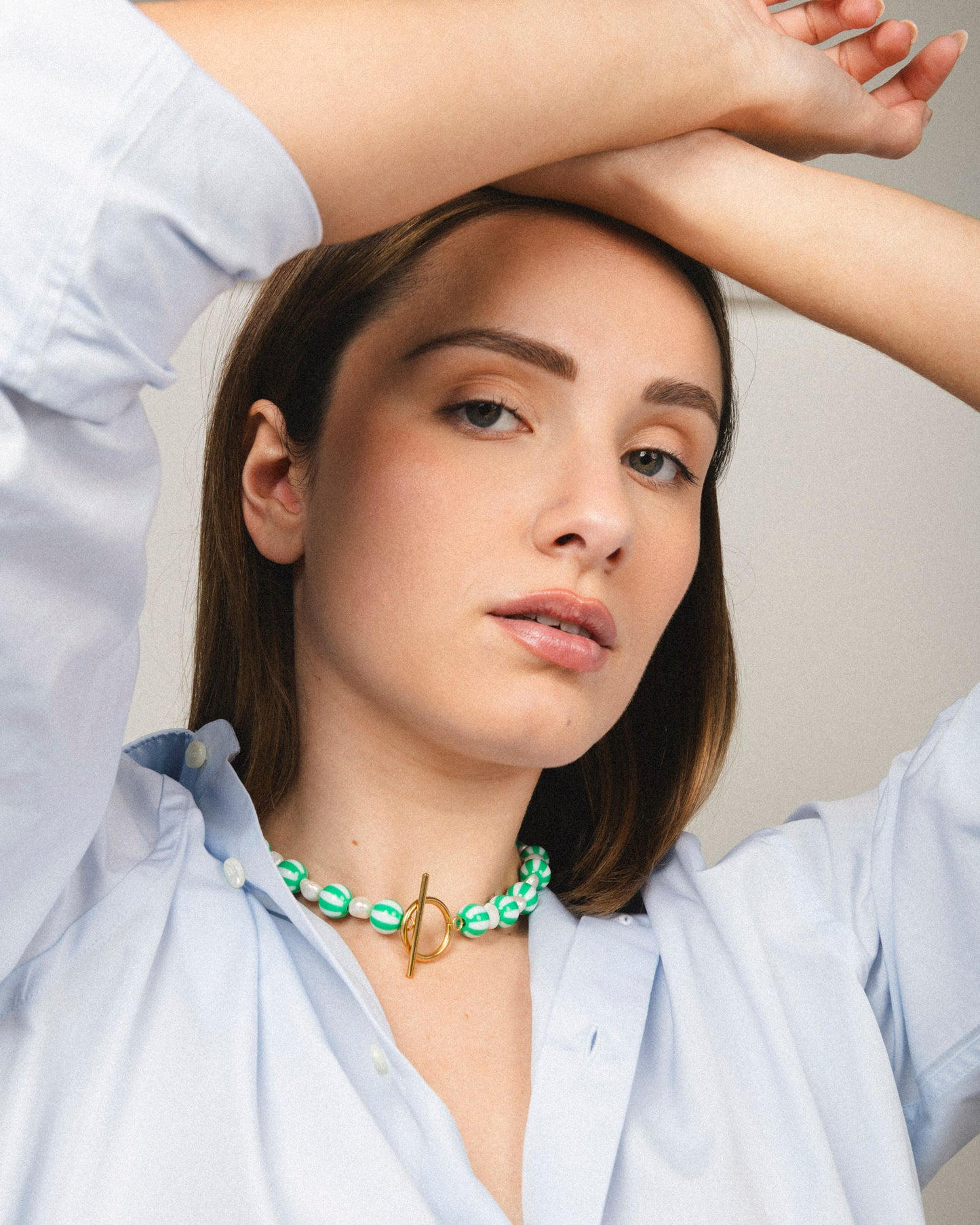 NECKLACE - DOLCE VITA - GREEN -