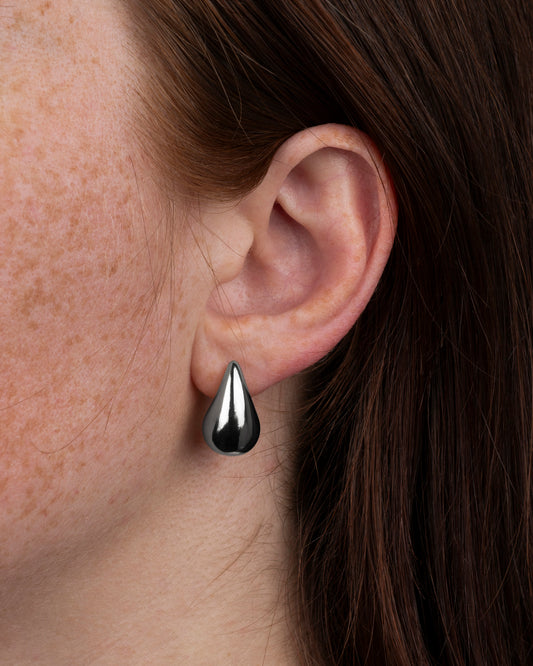 Boucles d'oreilles Mini GOUTTELETTE - Argenté -