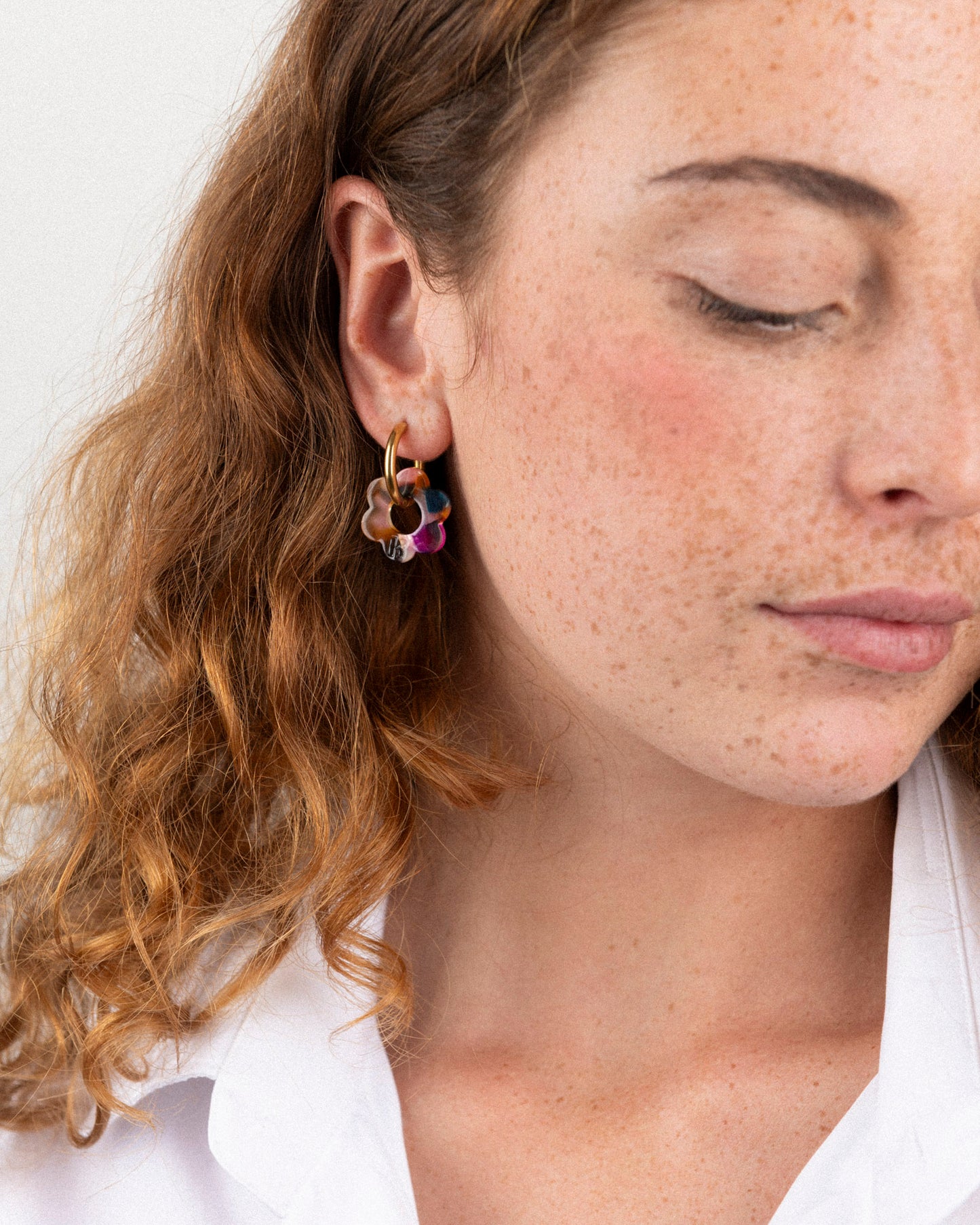 Boucles d'oreilles BABY FLEURETTE - Confettis -