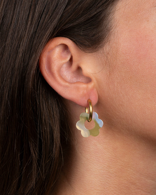 Boucles d'oreilles BABY FLEURETTE - Pomme -