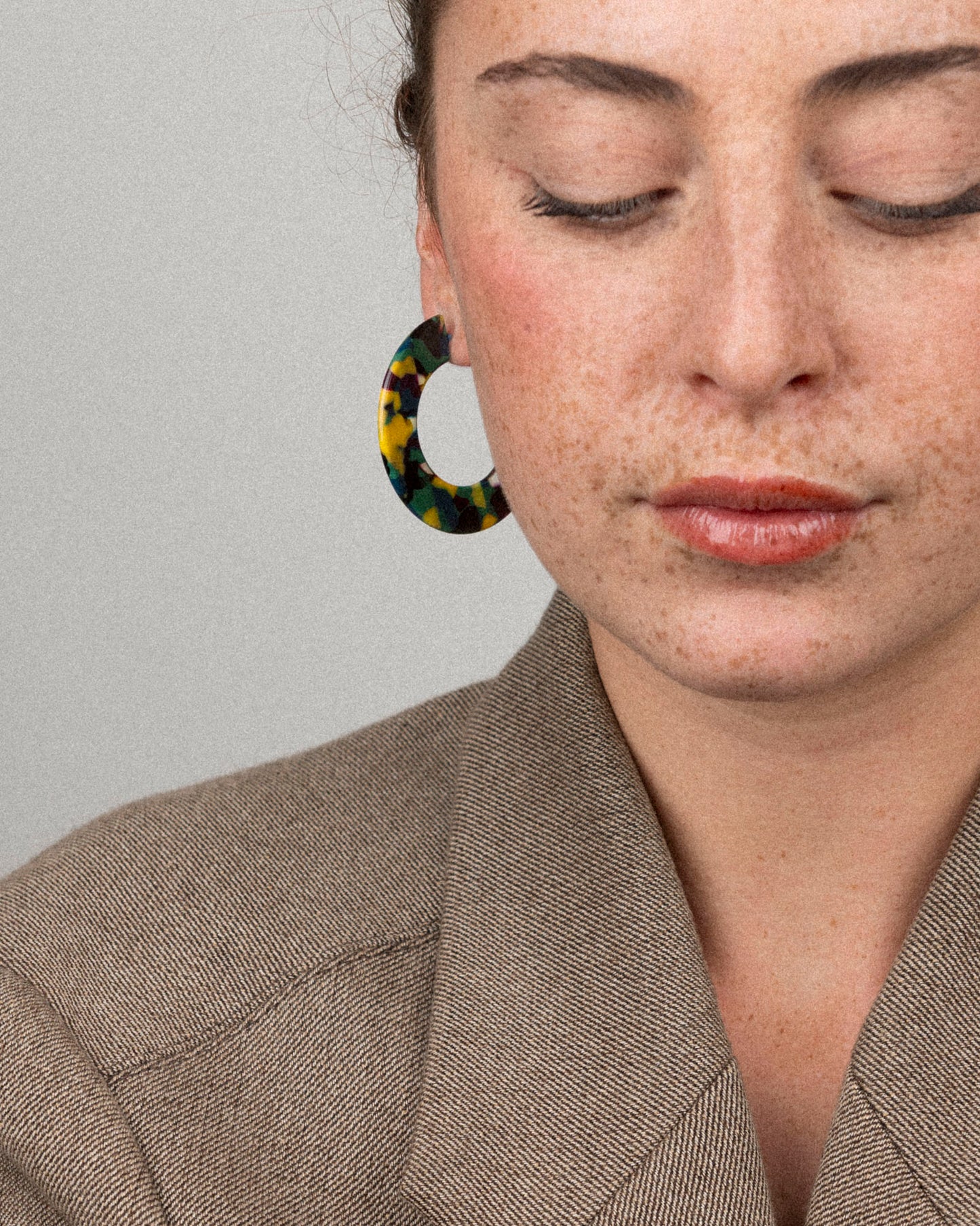 Boucles d'oreilles GINZA - Camo -