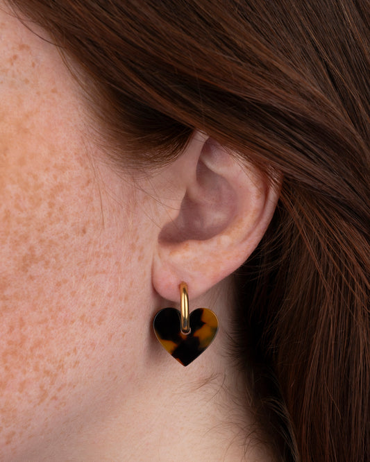 Boucles d'oreilles LOVA LOVA - Écaille -