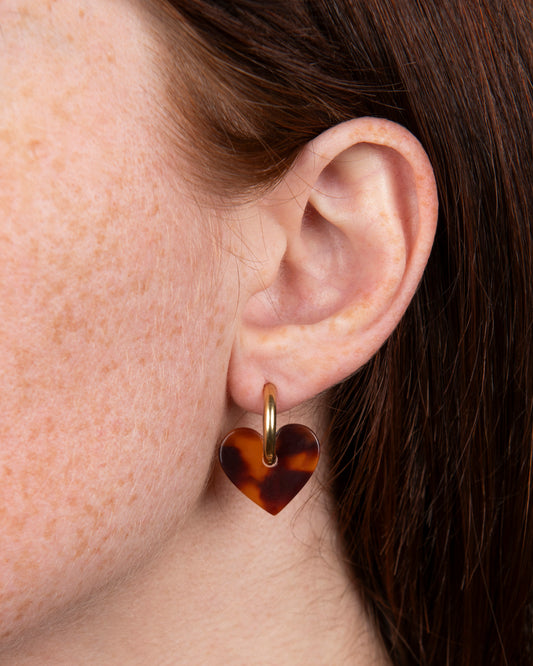 Boucles d'oreilles LOVA LOVA - Fauve -