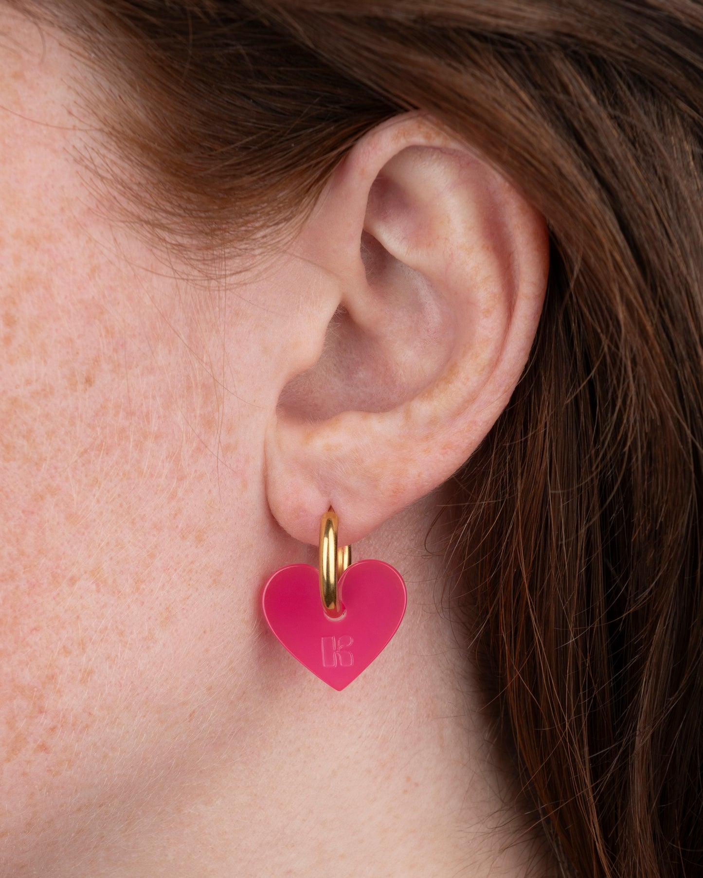 Boucles d'oreilles LOVA LOVA - Fuchsia -