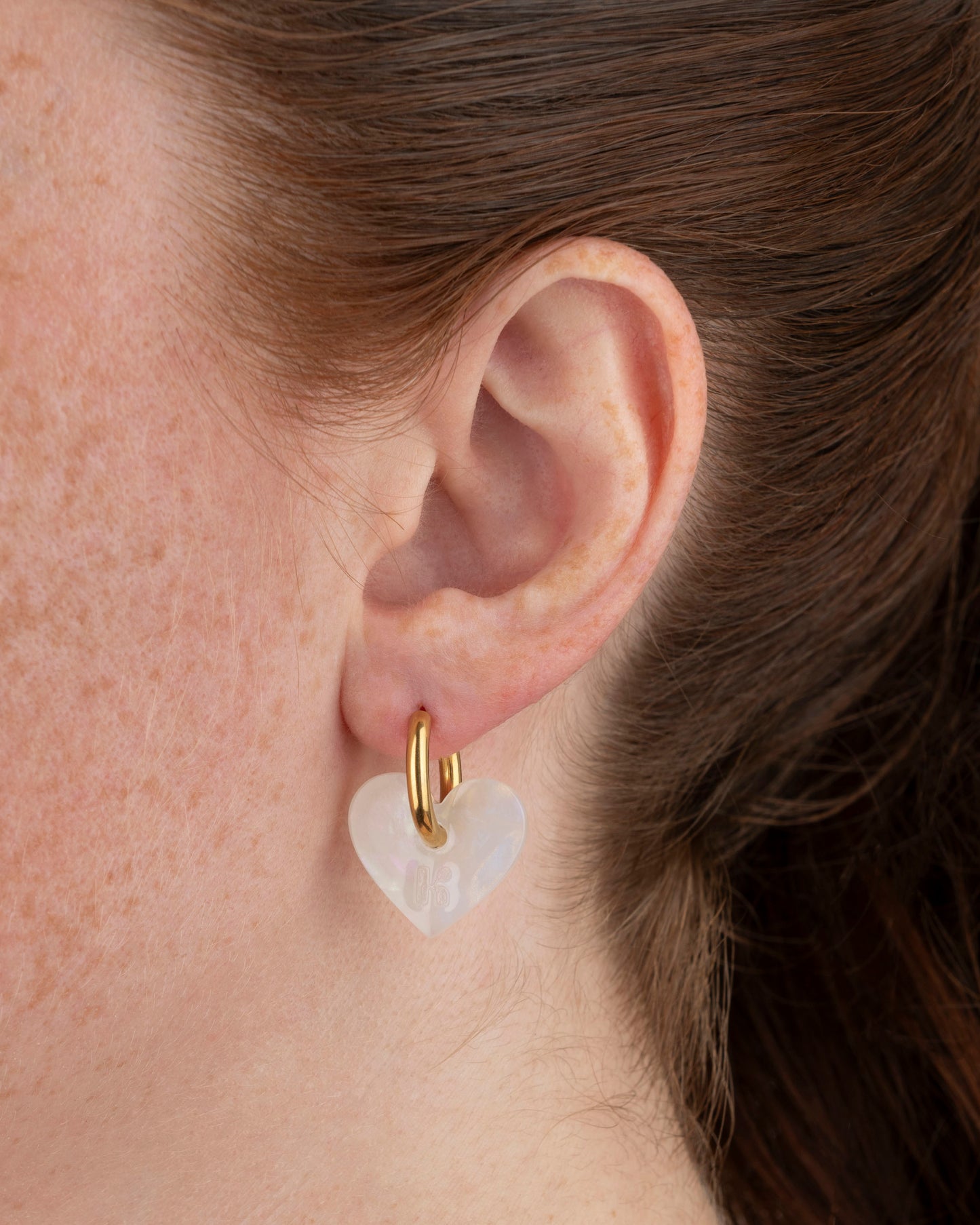 Boucles d'oreilles LOVA LOVA - Irisé Blanc -